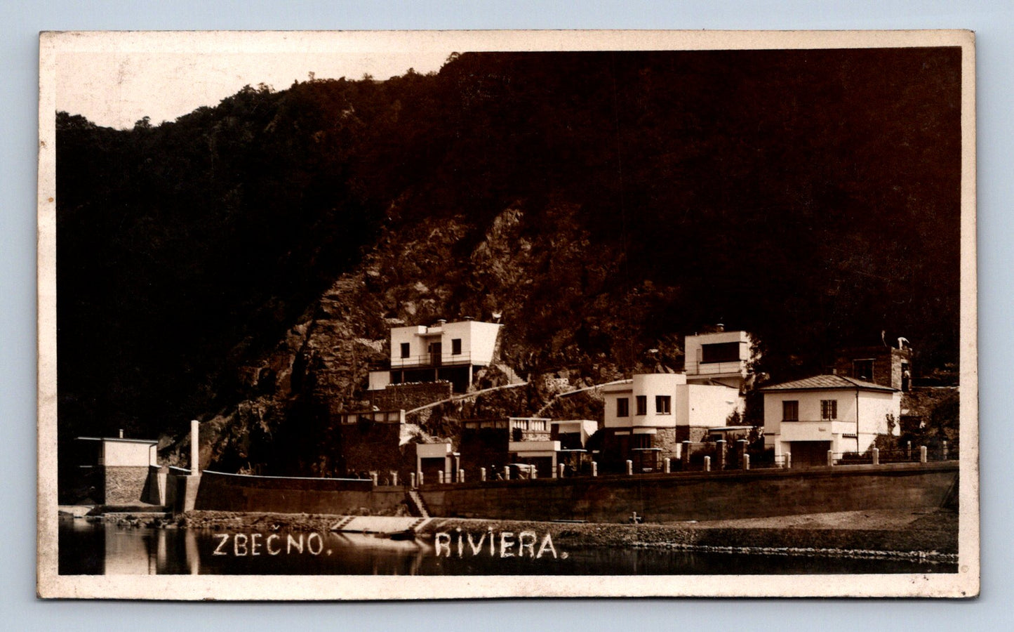 Pohlednice Zbečno - Riviera (JN278)