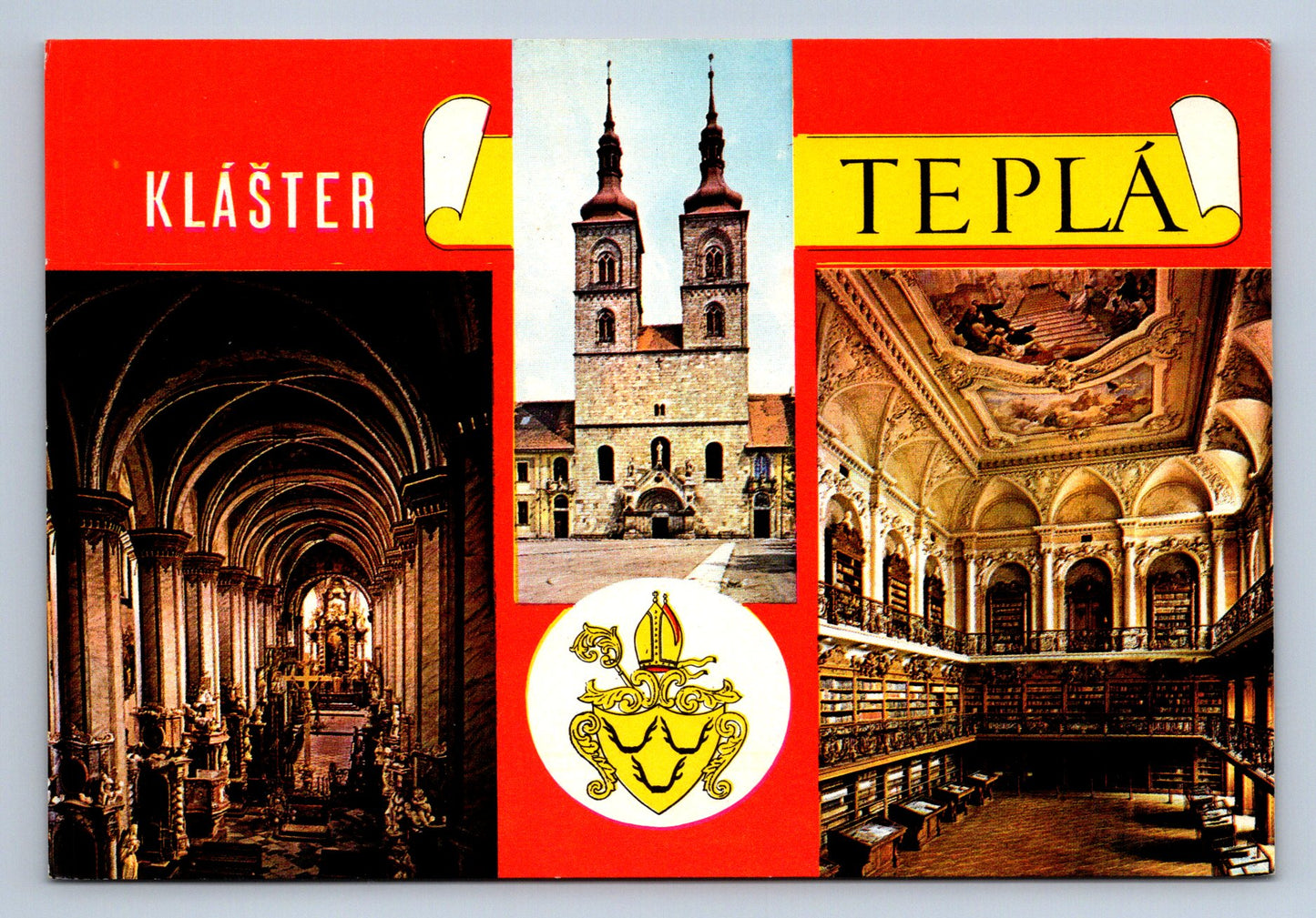 Pohlednice Klášter - Teplá (JN282)
