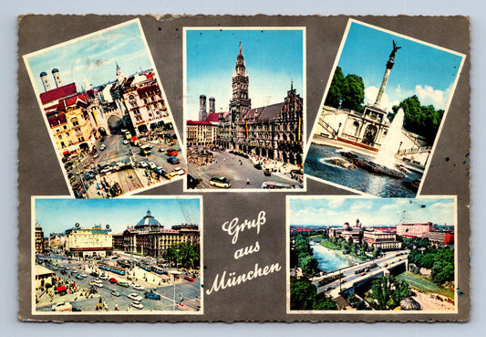 Pohlednice Gruss auf München (JN302)