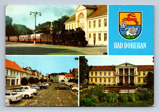 Pohlednice 1. Baderbahn, 2. Am Markt, 3. Moorbad (JN318)