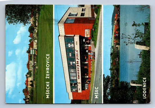 Pohlednice Mšecké Žehrovice - obchodní dům Perla (JN344)