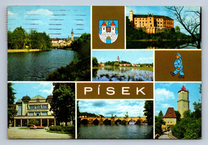 Pohlednice Písek - celkový pohled (JN346)