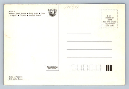 Pohlednice Písek - střed města (JN347)