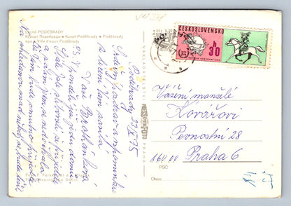 Pohlednice Lázně Poděbrady (Jn378)