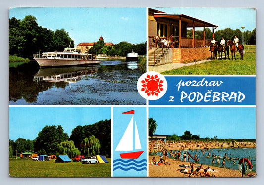 Pohlednice Lázně Poděbrady (Jn378)