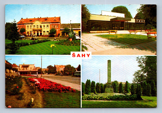 Pohlednice Šahy - celkový pohled (JN383)