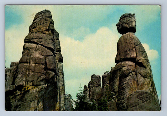 Pohlednice Adršpašské skály -přírodní rezervace (JN396)