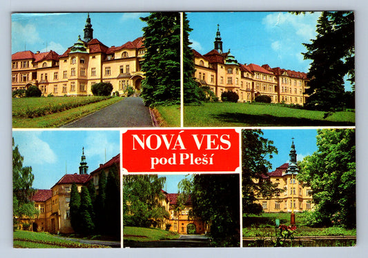 Pohlednice Nová ves pod Pleší - sanatorium (JN401)