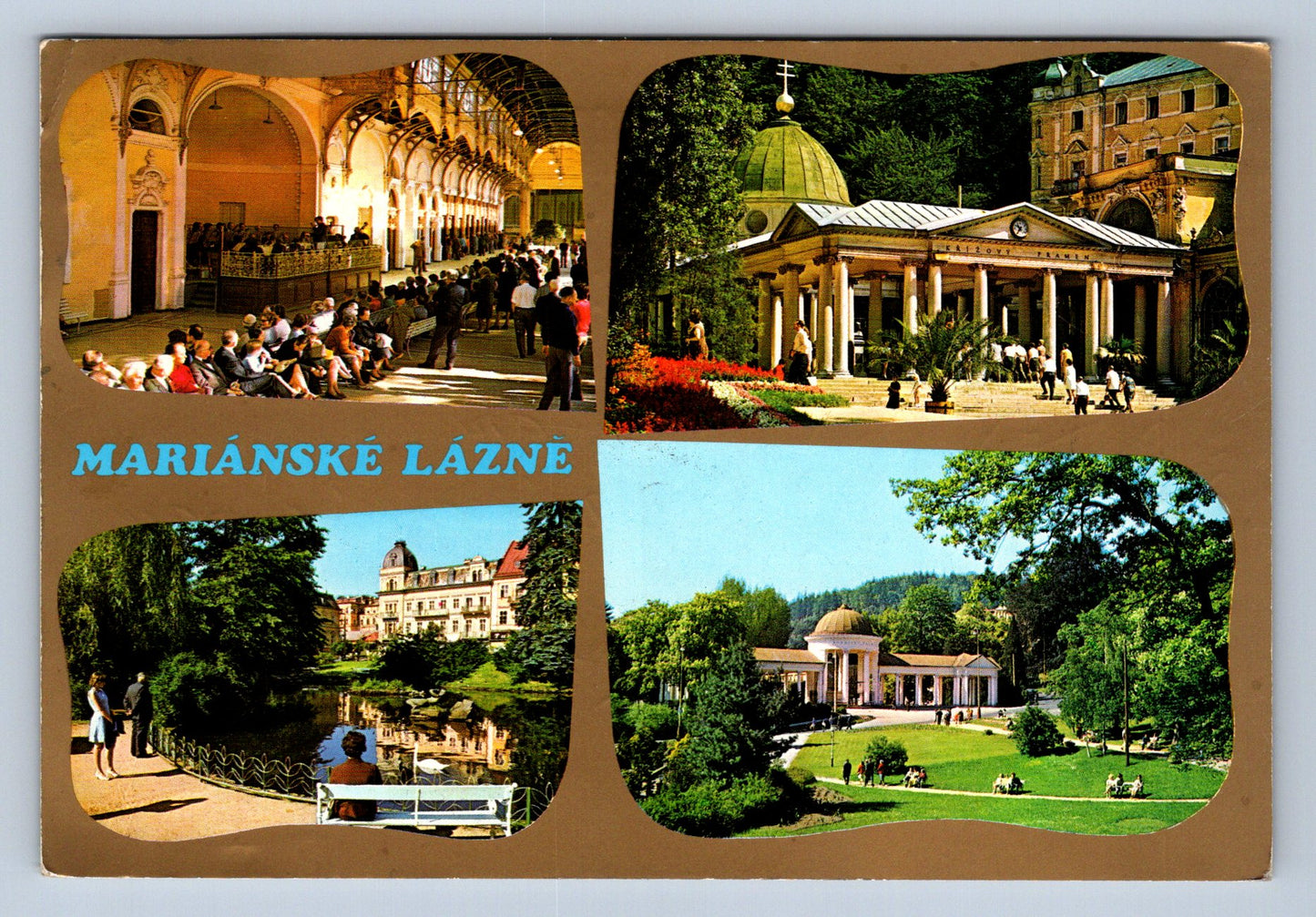 Pohlednice Mariánské lázně -rekreační středisko (JN403)