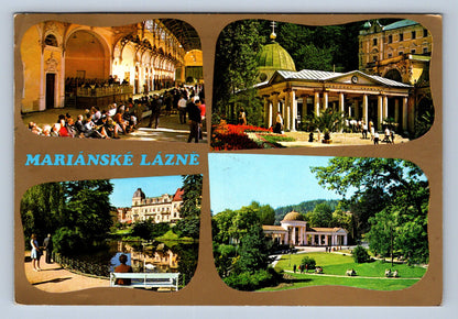 Pohlednice Mariánské lázně -rekreační středisko (JN403)