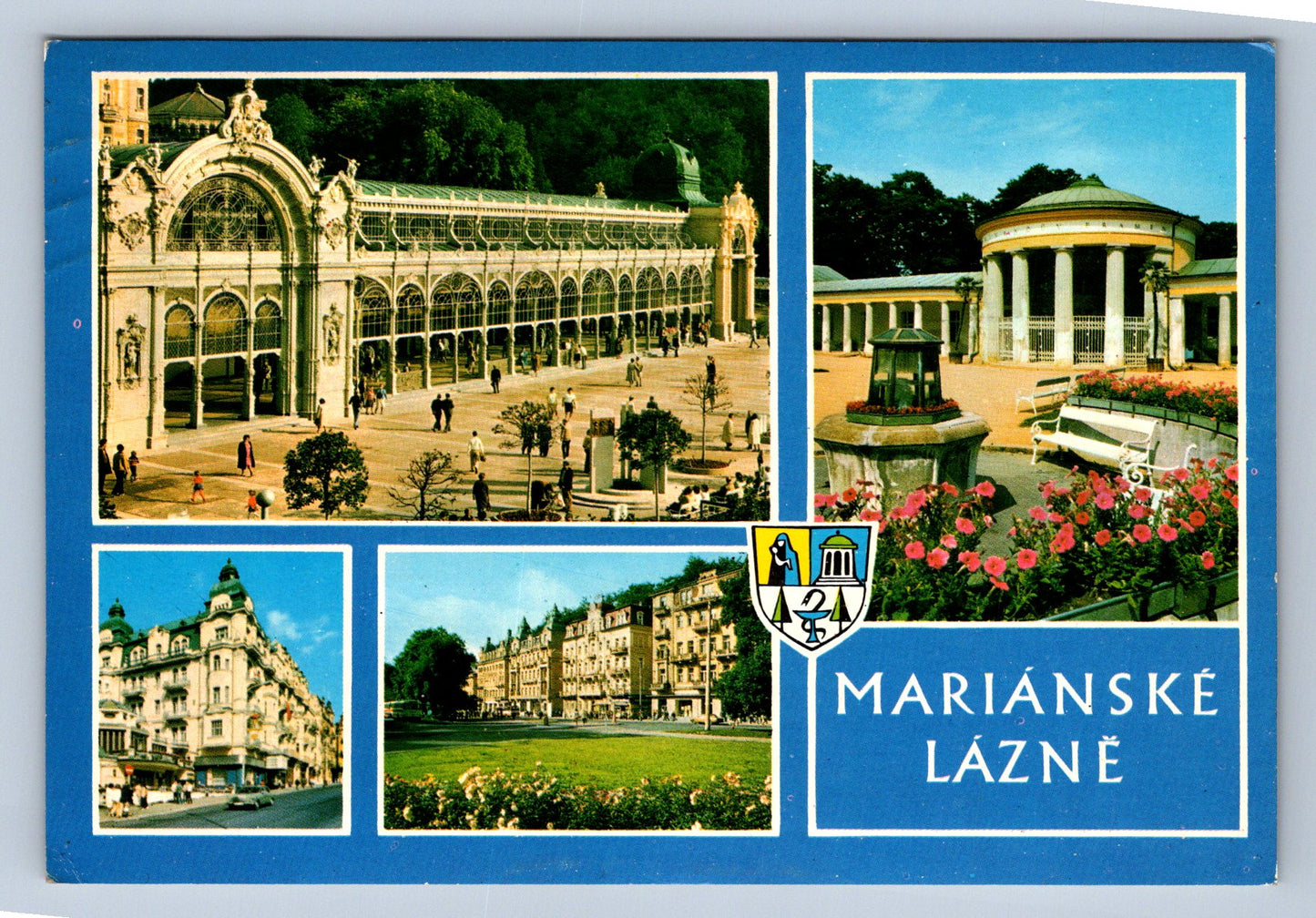 Pohlednice Mariánské lázně - kolonáda (JN404)