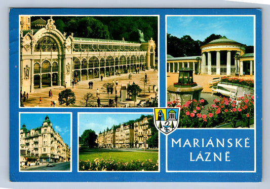 Pohlednice Mariánské lázně - kolonáda (JN404)