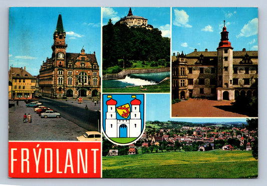 Pohlednice Frýdlant - celkový pohled (JN418)
