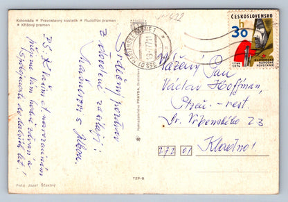 Pohlednice Mariánské lázně -Pravoslavný kostelik (JN432)