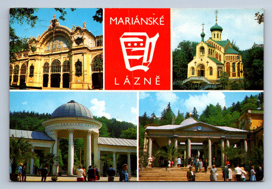 Pohlednice Mariánské lázně -Pravoslavný kostelik (JN432)