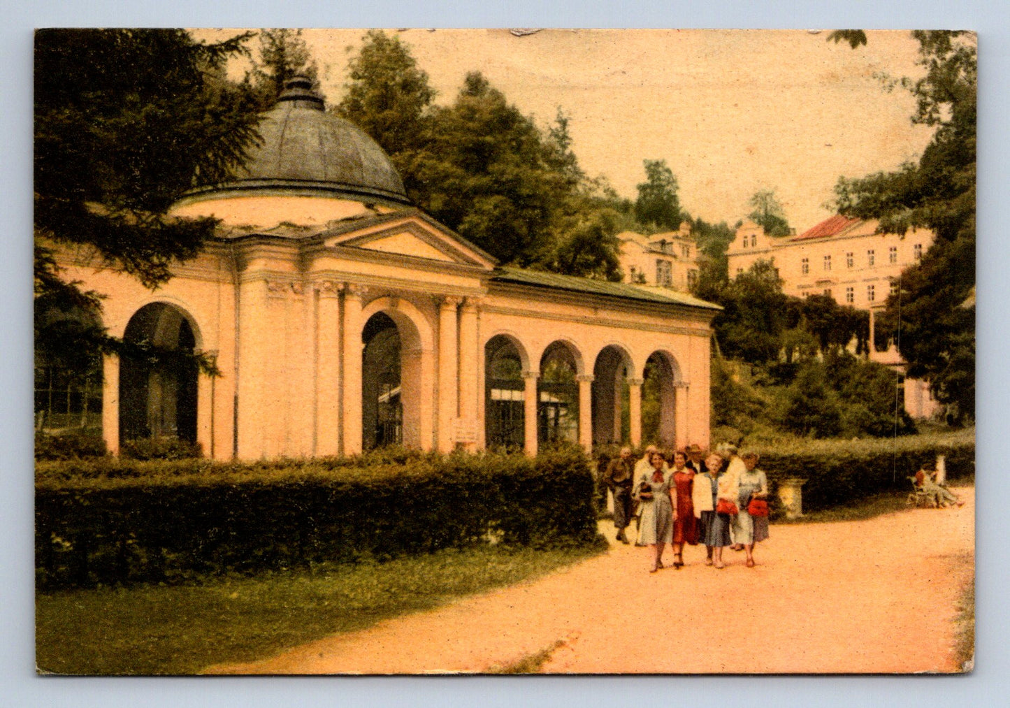 Pohlednice Mariánské lázně - lesní pramen (JN435)