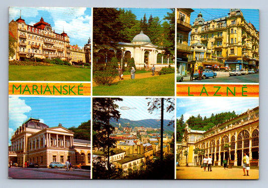 Pohlednice Mariánské lázně- Lázeňský dům Kavkaz (JN447)