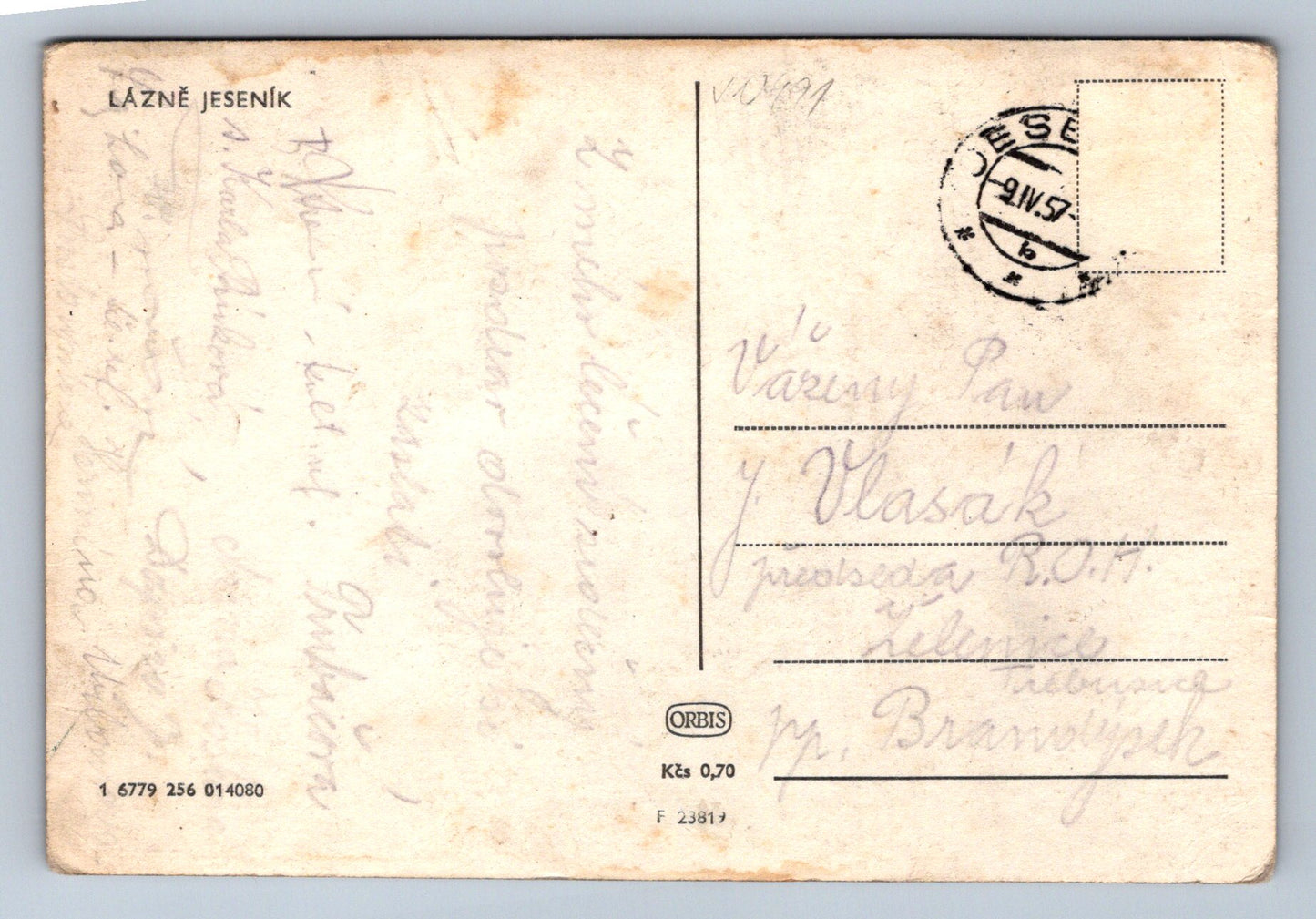 Pohlednice Lázně Jeseník- (JN491)