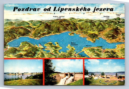 Pohlednice Lipno - Pozdrav od Lipenského jezera (JN502)
