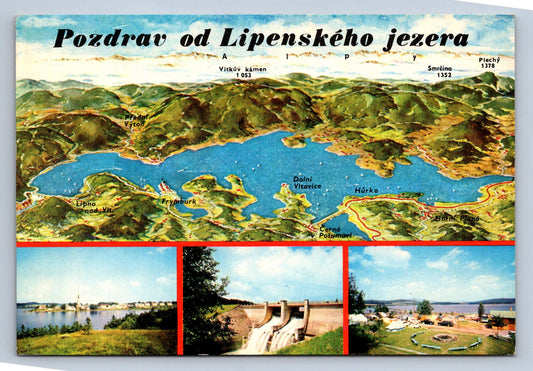 Pohlednice Lipno - Pozdrav od Lipenského jezera (JN502)