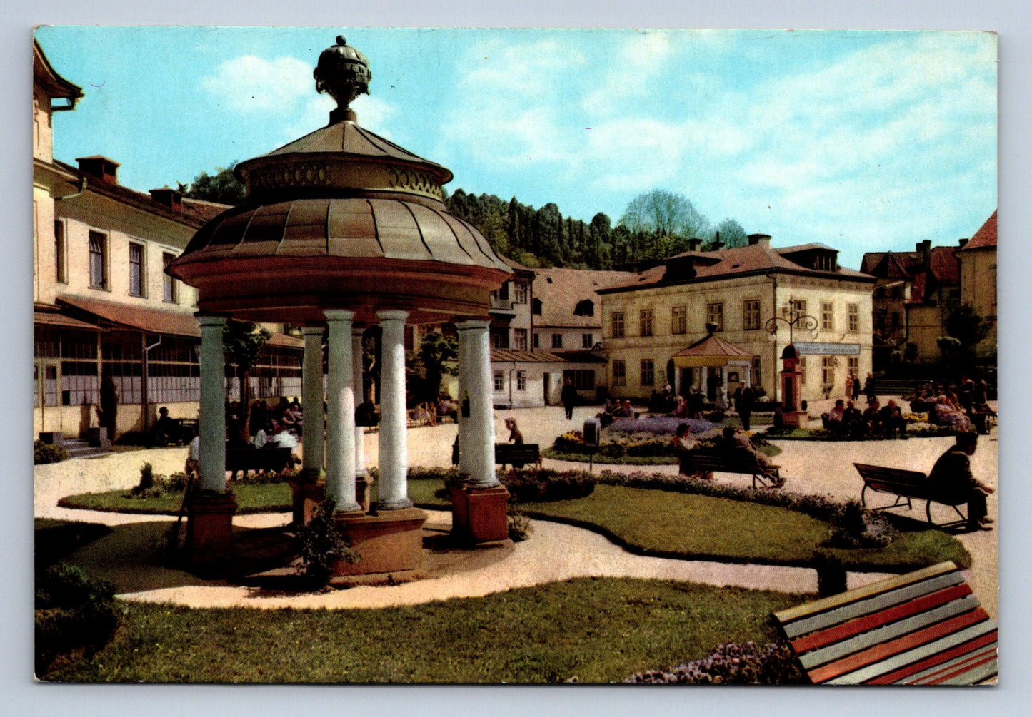 Pohlednice Jizerské hory - Lázně Libverda kolonáda (JN510)