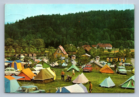 Pohlednice Rožnov pod Radhoštěm - autocamping (JN552)