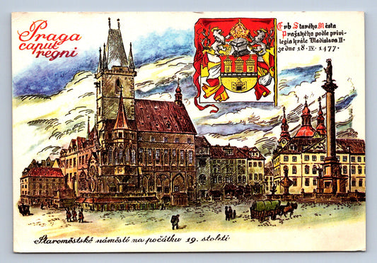 Pohlednice Praha - Staroměstké náměstí 19 st. (JN557)