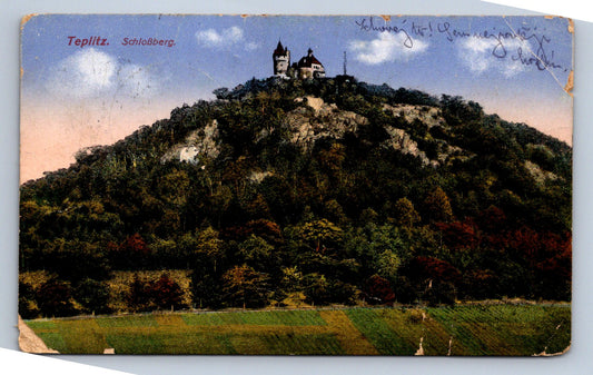 Pohlednice Teplice - hrad (JN566)