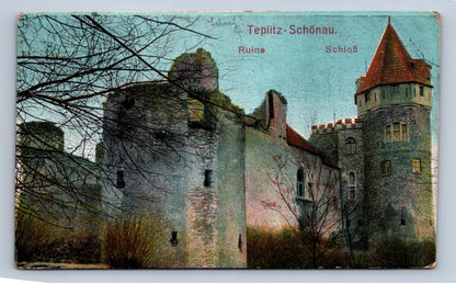 Pohlednice Teplitz - Schönau-ruine (JN585)