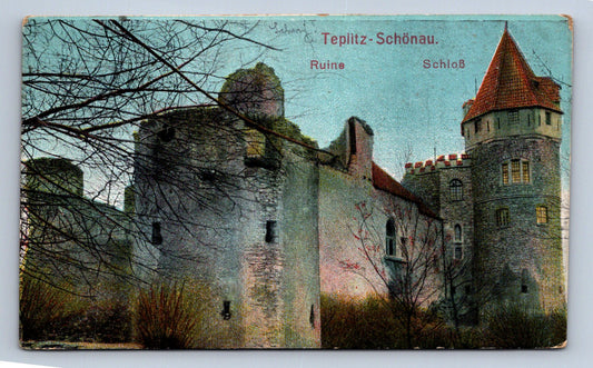 Pohlednice Teplitz - Schönau-ruine (JN585)