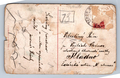Pohlednice Tábor - F.Zuna (JN587)