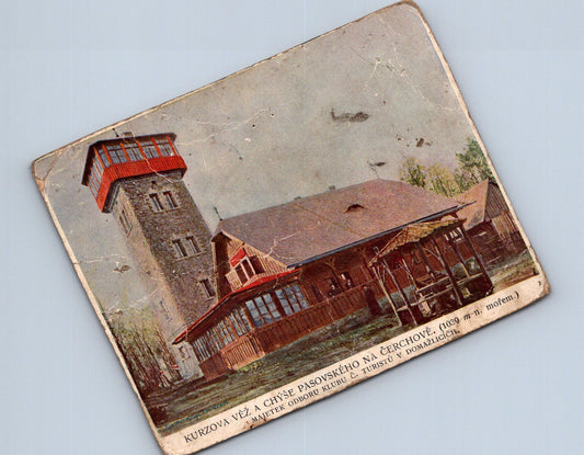 Pohlednice Čerchov - Kurzova věž (JN594)