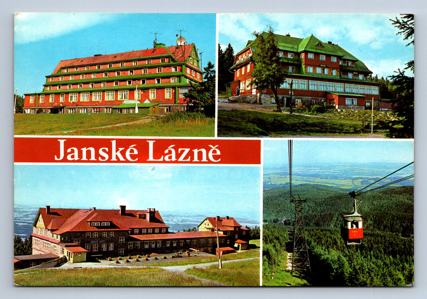 Pohlednice Jánské lázně-Sokolská bouda (JN628)
