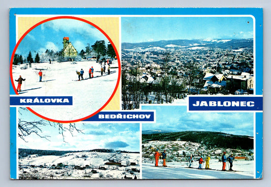 Pohlednice Jizerské hory-celkový pohled (JN635)