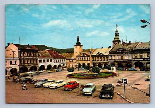 Pohlednice Ústí nad Labem -náměstí (JN657)