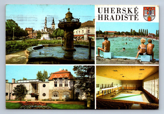 Pohlednice Uherské Hradiště-koupaliště (JN659)