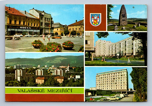 Pohlednice Valašské Meziříčí-památník (JN665)