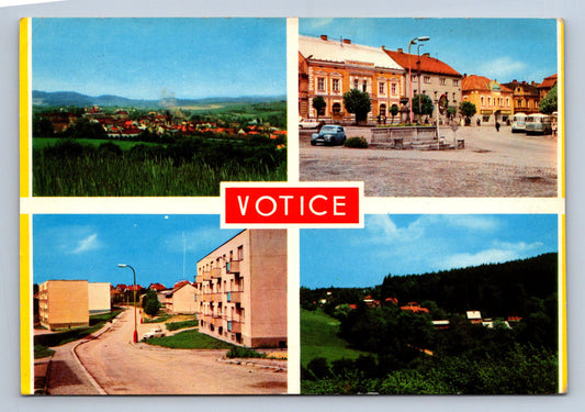 Pohlednice Votice-celkový pohled (JN667)
