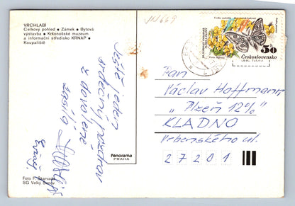 Pohlednice Vrchlabí - celkový pohled (JN669)