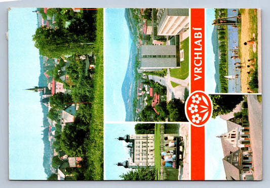 Pohlednice Vrchlabí - celkový pohled (JN669)