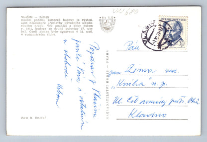 Pohlednice Vlašim-zámek (JN680)
