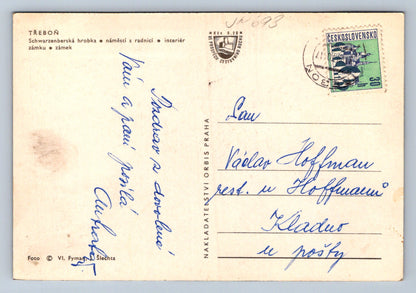 Pohlednice Třeboň-hrobka (JN693)