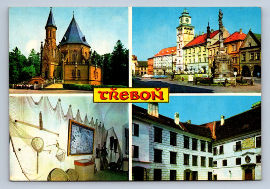 Pohlednice Třeboň-hrobka (JN693)