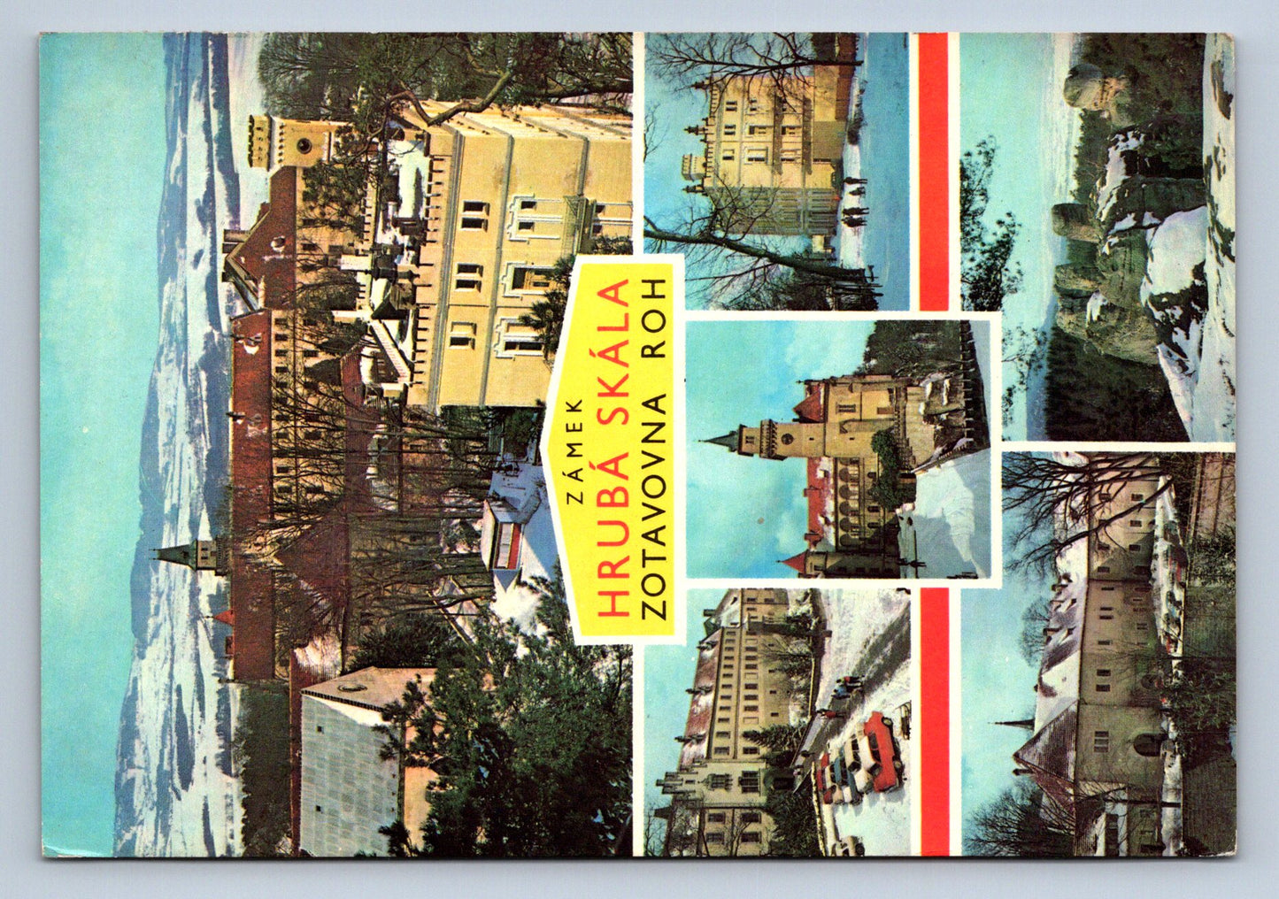Pohlednice Zámek Hrubá skála -zotavovna (JN704)