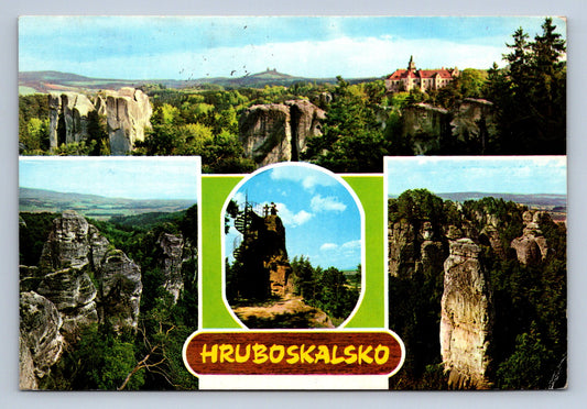 Pohlednice Hruboskalsko-celkový pohled (JN705)