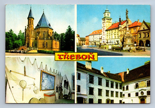 Pohlednice Třeboň -hrobka (JN719)