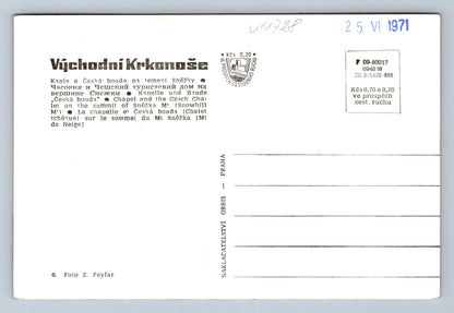 Pohlednice Východní Krkonoše - Kaple (JN728)