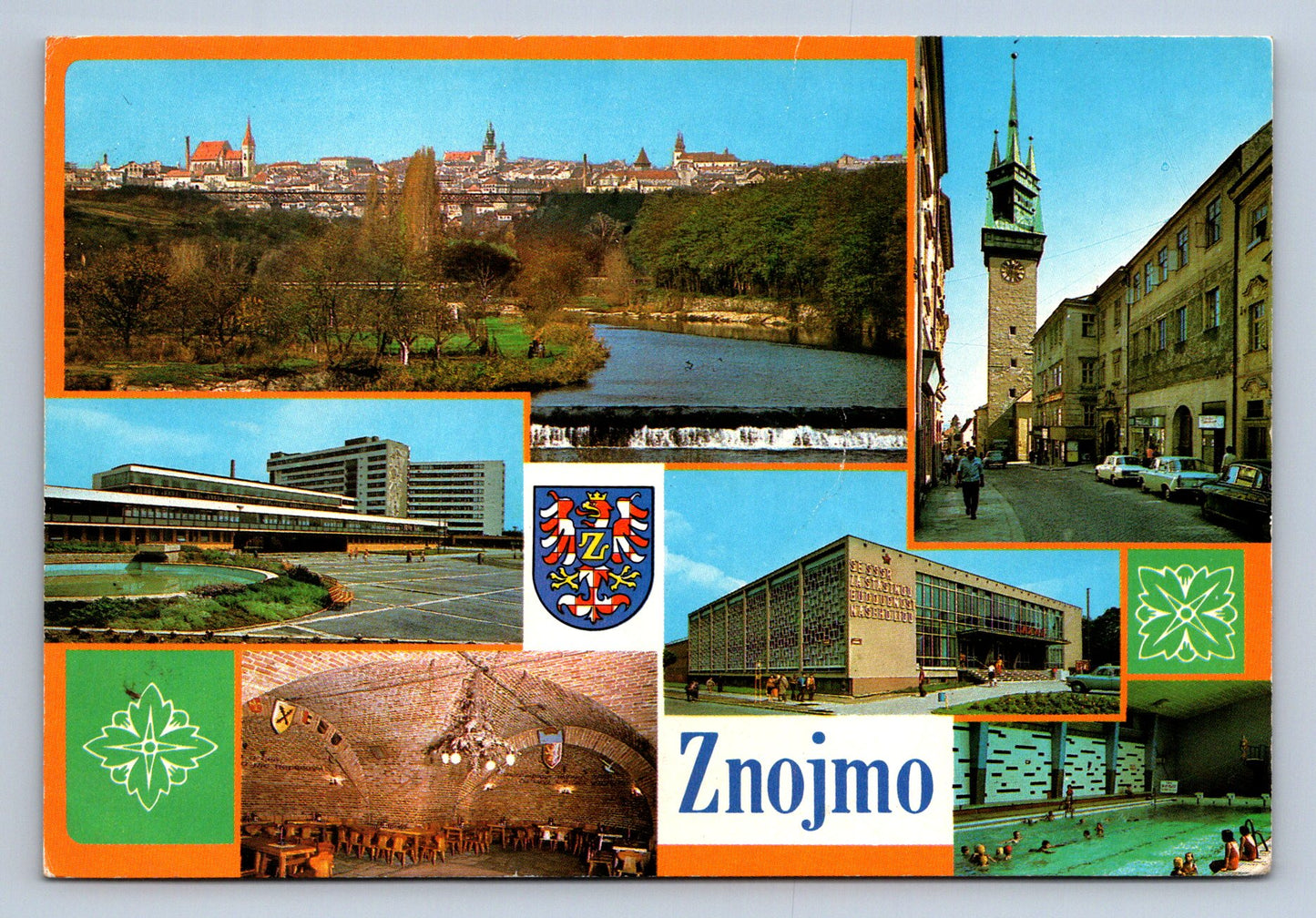 Pohlednice Znojmo - Celkový pohled (JN748)