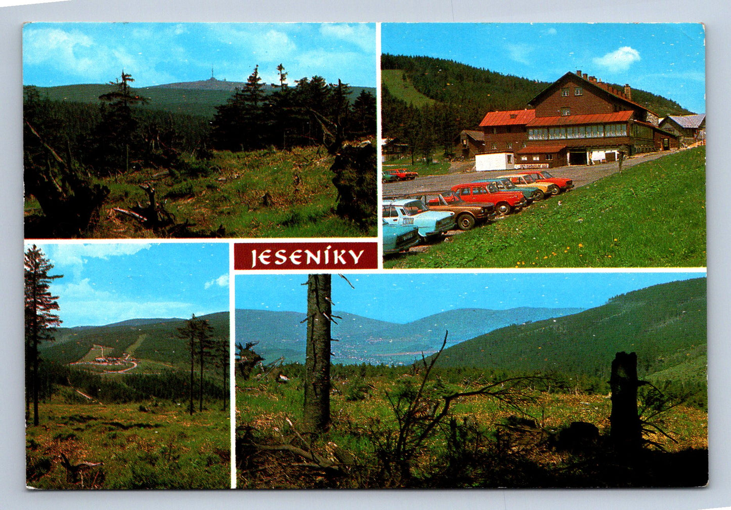Pohlednice Jeseníky - Pohled na Praděd (JN752)