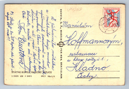 Pohlednice Rajecké Teplice - Štatné kúpele (JN763)